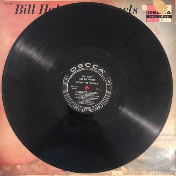 Bill Haley And His Comets Rockin' The Oldies Vinyl Lp '57 - Picture 3 of 7